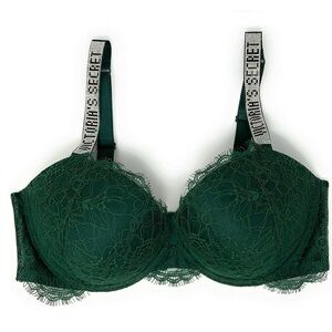 Victoria's Secret Very Sexy Pushup Diamanté Strap Bra
